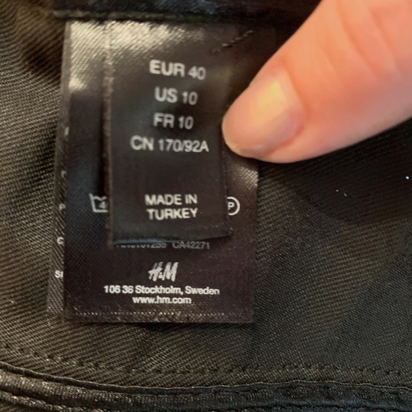 Madonna for H&M Moto Jacket Size 10 - Picture 6 of 6